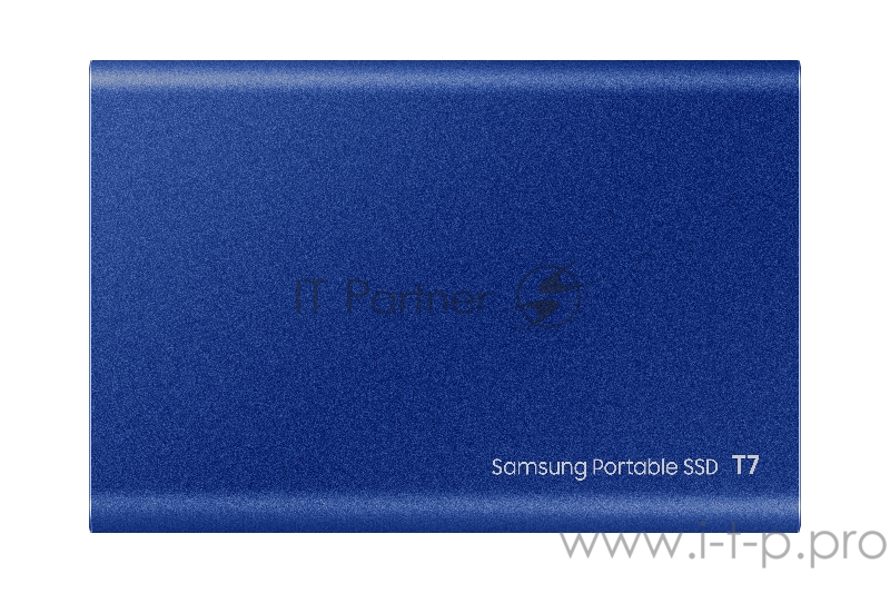 Твердотельный накопитель Samsung SSD 500GB T7 Touch, USB Type-C, R/W 1000/1050MB/s, Blue