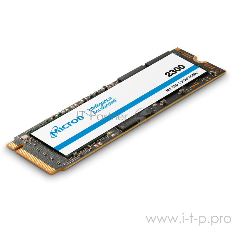 Твердотельный накопитель Micron 2300 2048GB NVMe M.2 (22x80) Pyrite Client SSD