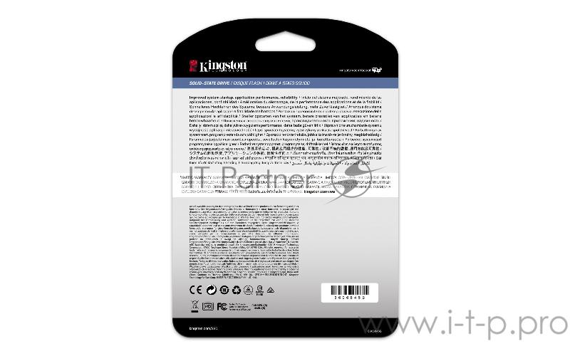 Твердотельный накопитель Kingston 7680GB DC500R 2.5 SATA 3 R/W 545/490MB/s IOPs 552 000/225 000, (0,5 DWPD/5 лет)