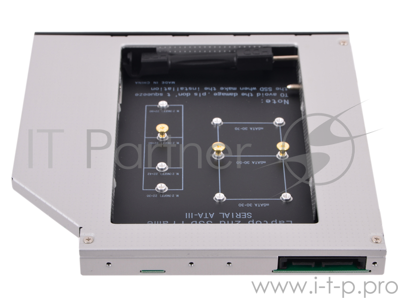 Аксессуар HDD Espada M2MS1295 dvd slim 9,5/12,7mm to HDD mSATA/NGFF to miniSATA