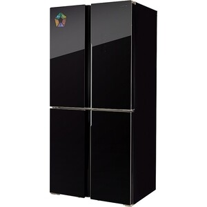 Холодильник HIBERG RFQ-490DX NFGB inverter черный