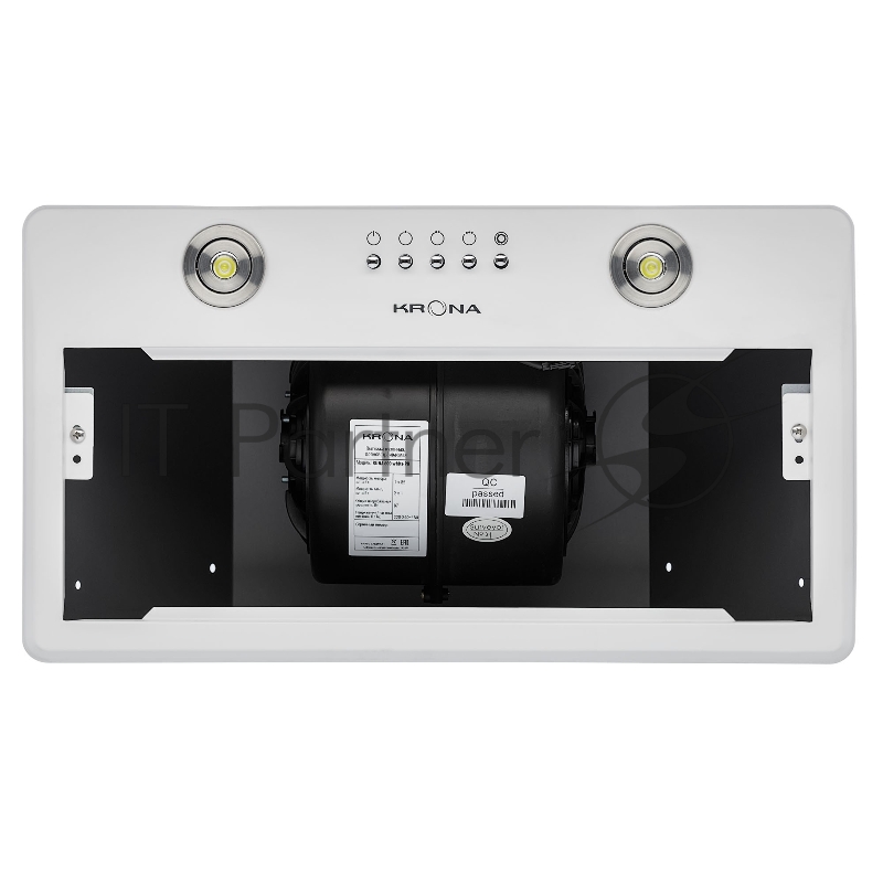Вытяжка кухонная KRONA RUNA 600 white PB Белый