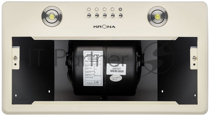 Вытяжка кухонная KRONA RUNA 600 ivory PB бежевый