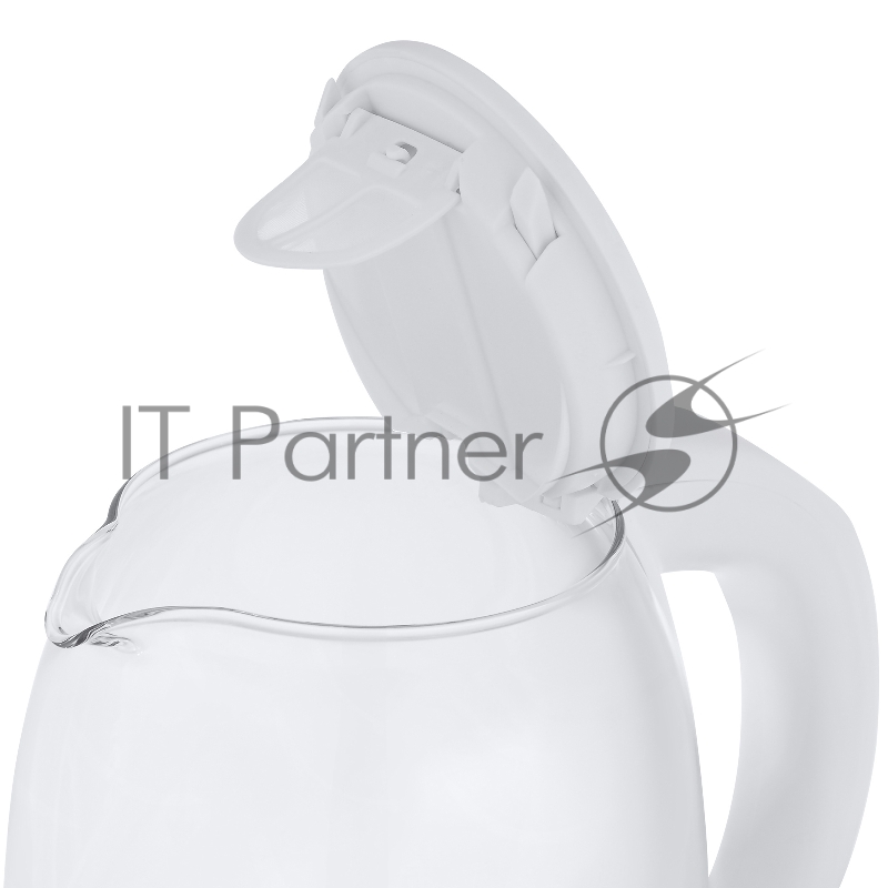 Чайник электрический Starwind SKG4215 1.7л. 2200Вт белый (корпус: стекло)