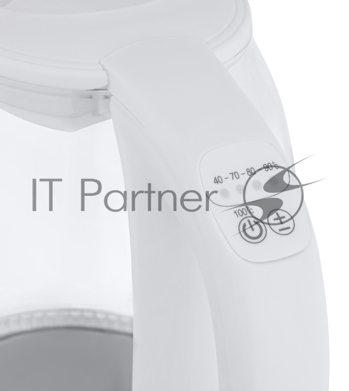 Чайник электрический Starwind SKG4215 1.7л. 2200Вт белый (корпус: стекло)