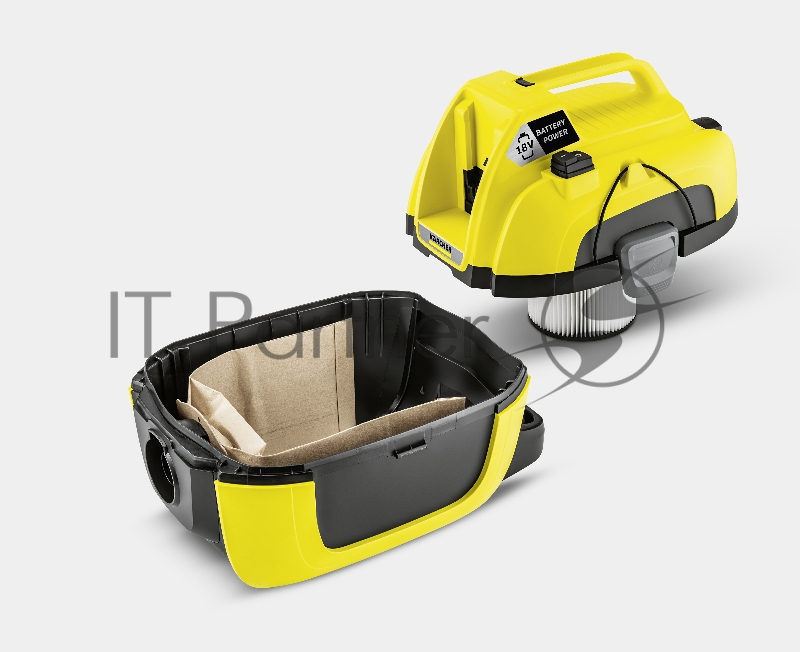 Хозяйственный пылесос Karcher WD 1 Compact Battery *INT (без аккумулятора в комплекте)