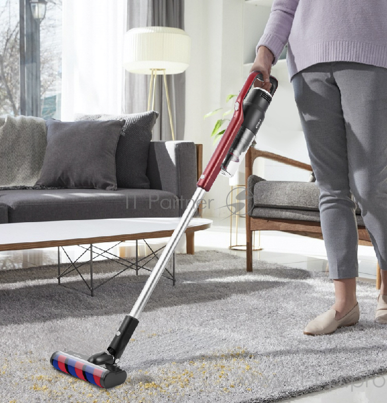 Пылесос Kitfort КТ-561 10Вт черный/красный