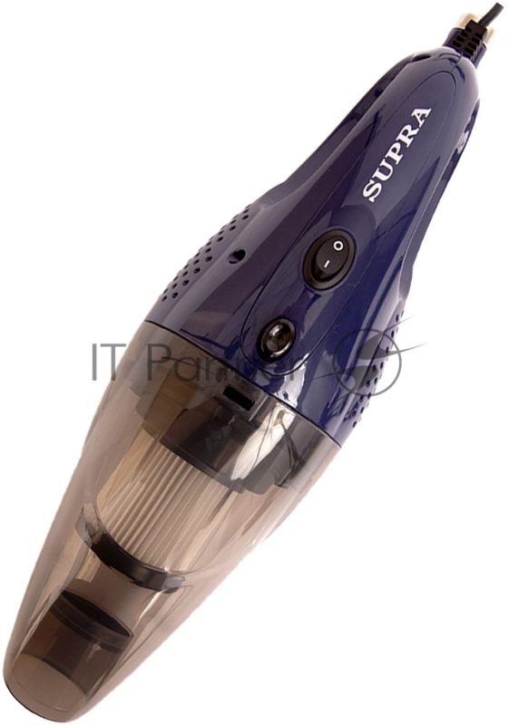 Проводной пылесос SUPRA VCS-5090 2 в 1 циклон 600Вт прозрачный пылесборник 1 л шнур 4 м 3 насадки в комплекте составная металлическая ручка синий