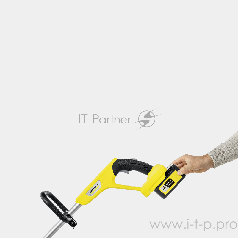 Аккумуляторный триммер для стрижки газона Karcher Lawn Trimmer Battery 18-30 Set *EU