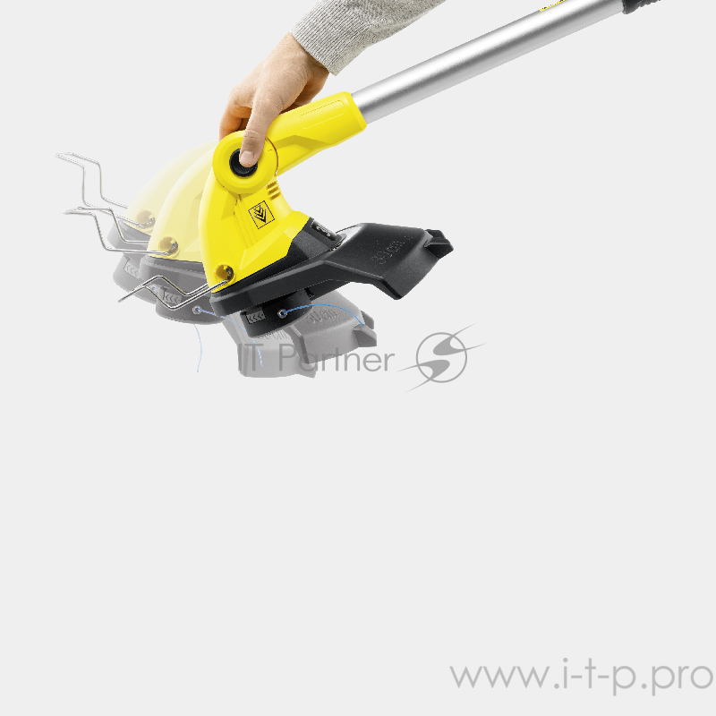 Аккумуляторный триммер для стрижки газона Karcher Lawn Trimmer Battery 18-30 Set *EU