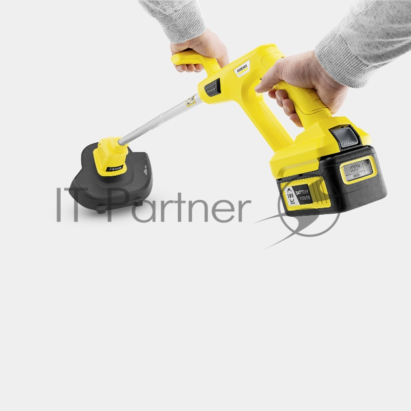 Аккумуляторный триммер для стрижки газона Karcher Lawn Trimmer Battery 18-25 Set *EU