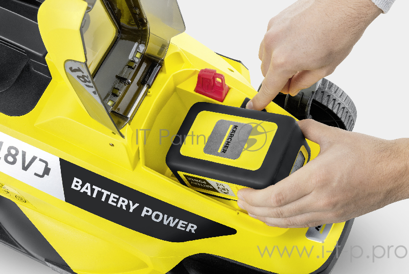 Газонокосилка аккумуляторная Karcher Lawn Mower Battery 18-33 Set *EU
