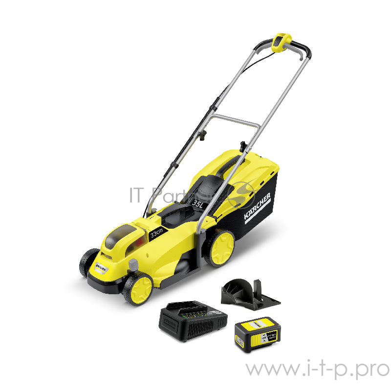 Газонокосилка аккумуляторная Karcher Lawn Mower Battery 18-33 Set *EU