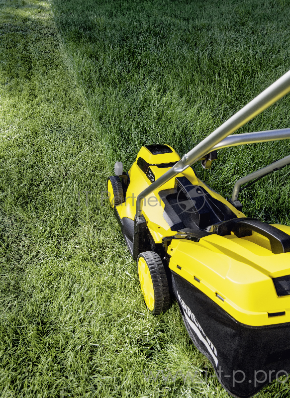 Газонокосилка аккумуляторная Karcher Lawn Mower Battery 18-33 Set *EU