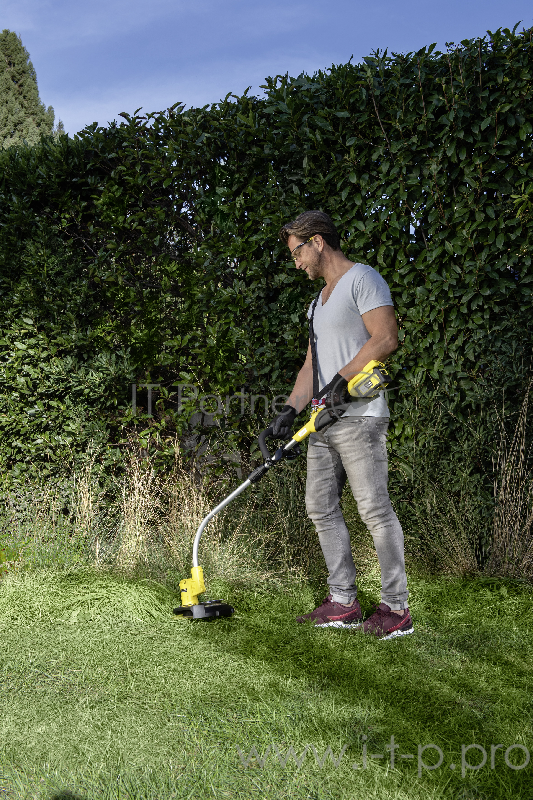 Аккумуляторный триммер для стрижки газона Karcher Lawn Trimmer Battery 36-33 Set *EU