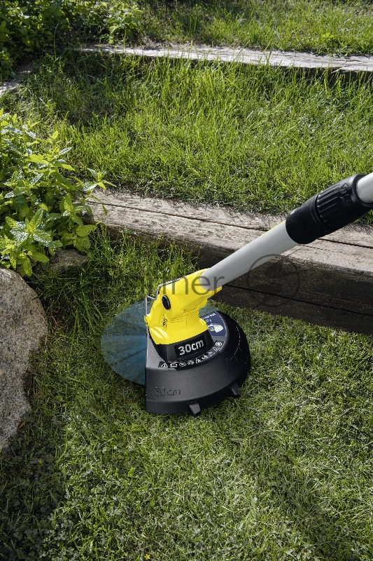 Аккумуляторный триммер для стрижки газона Karcher Lawn Trimmer Battery 18-30 *INT (без аккумулятора в комплекте)
