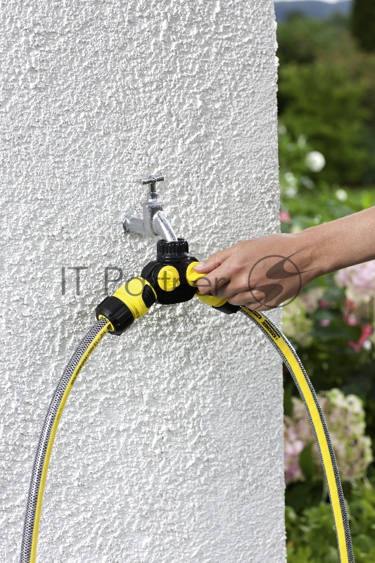 Распределитель 2-х канальный G3/4, G1/2 Karcher (2.645-199.0) для систем полива