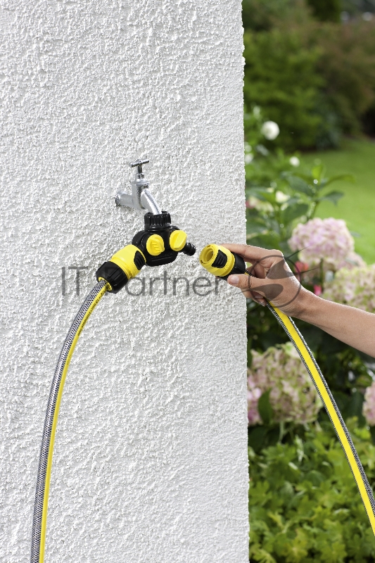 Распределитель 2-х канальный G3/4, G1/2 Karcher (2.645-199.0) для систем полива