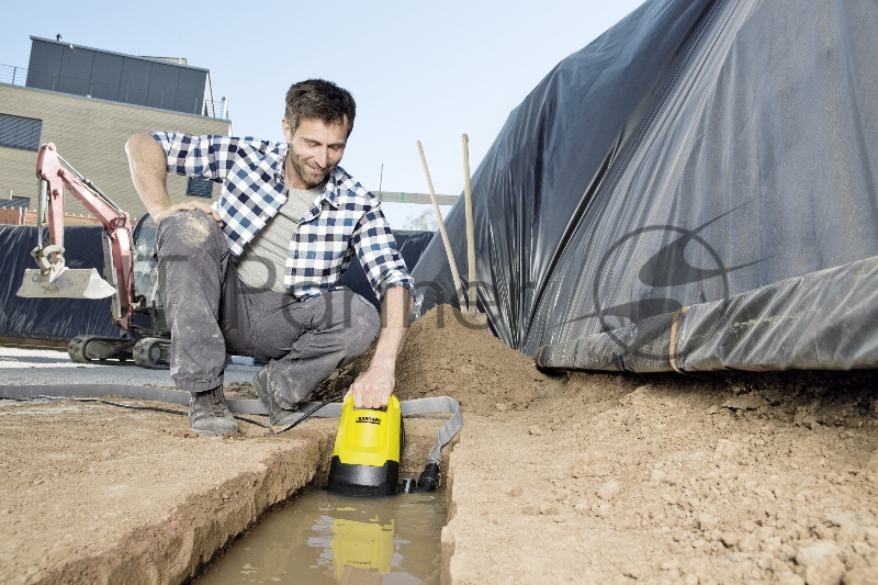 Садовый насос дренажный Karcher SP 7 Dirt 750Вт 15000л/час