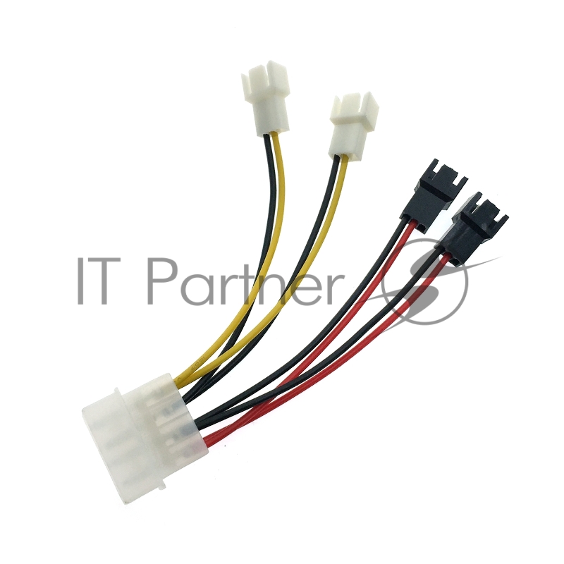 Кабель питания ESPADA для вентилятора для ПК 4 pin-4*3pin Модель E 4pin M-4x3pin M