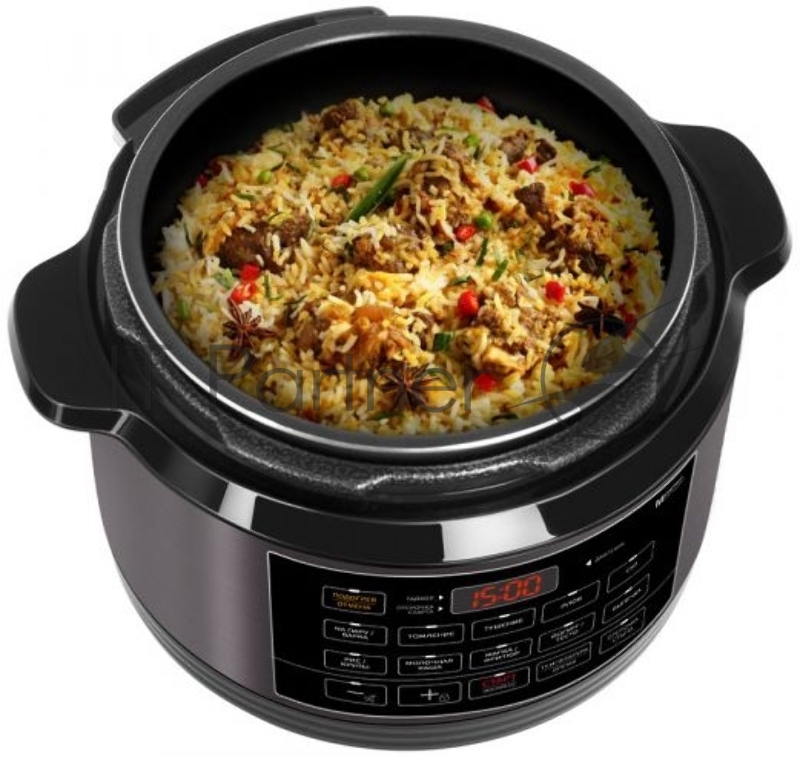 Мультиварка-скороварка Redmond RMC-PM388 5л 1000Вт серебристый