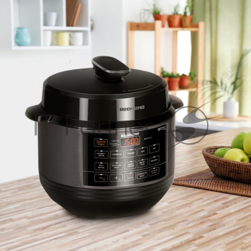 Мультиварка-скороварка Redmond RMC-PM388 5л 1000Вт серебристый