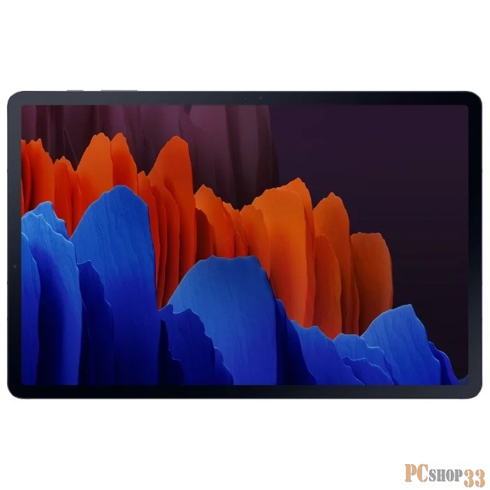 Планшет Samsung Galaxy Tab S7+ SM-T970 Snapdragon 865 Plus (3.1) 8C/RAM6Gb/ROM128Gb 12.4 Super AMOLED 2800x1752/Android 10.0/черный/13Mpix/8Mpix/BT/
