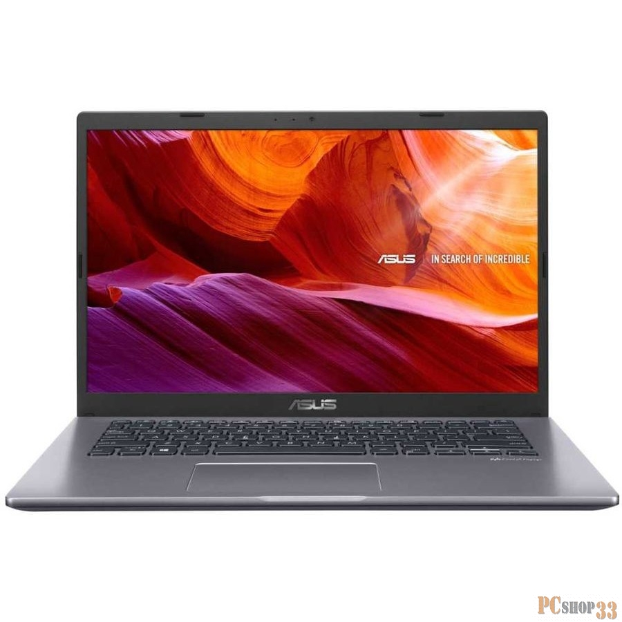 Ноутбук Asus VivoBook A409FA-EB489T Pentium 5405U/4Gb/SSD128Gb/Intel UHD Graphics/14/IPS/FHD (1920x1080)/Windows 10/grey/WiFi/BT/Cam