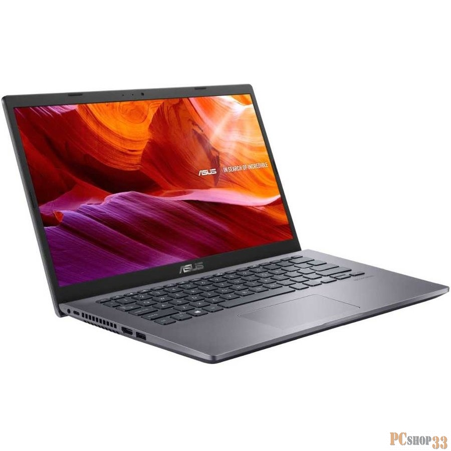 Ноутбук Asus VivoBook A409FA-EB489T Pentium 5405U/4Gb/SSD128Gb/Intel UHD Graphics/14/IPS/FHD (1920x1080)/Windows 10/grey/WiFi/BT/Cam