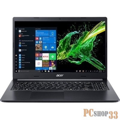 Ноутбук Acer Aspire A315-55KG-366E 15.6 HD, Intel Core i3-8130U, 8Gb, 1Tb, noODD, Nvidia GF MX130 2Gb DDR5, Win10, черн