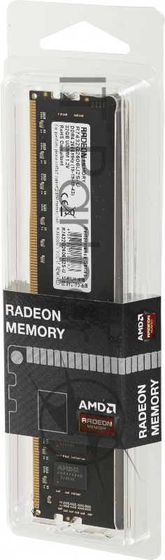 Модуль памяти 32GB AMD Radeon™ DDR4 2666 DIMM R7 Performance Series Black R7432G2606U2S-U Non-ECC, CL19, 1.2V, RTL