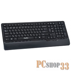 Клавиатуры, мыши Perfeo клавиатура беспров. Ultra Slim Multimedia, USB, чёрная PF-5214 WL