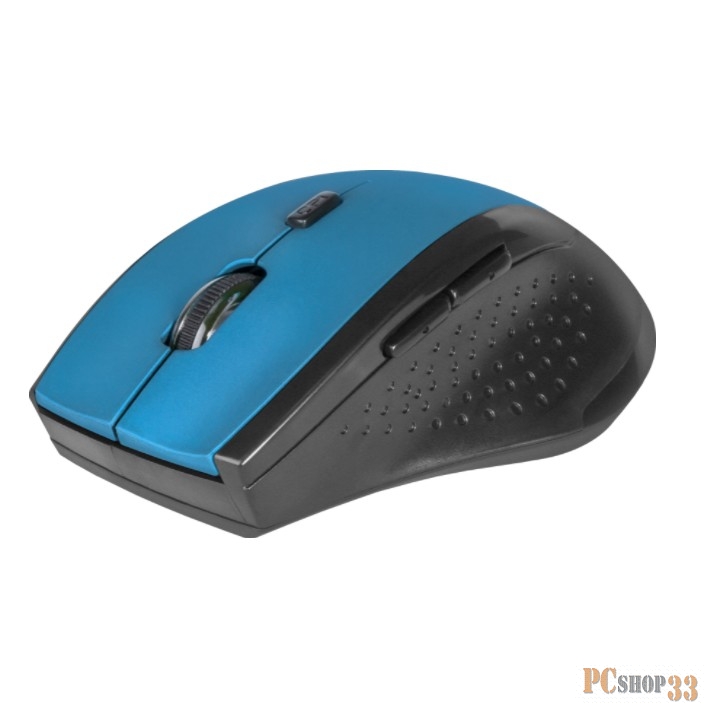 Мышь Defender Accura MM-365 синий {Беспроводная оптическая мышь, 6 кнопок, 800-1600 dpi} 52366