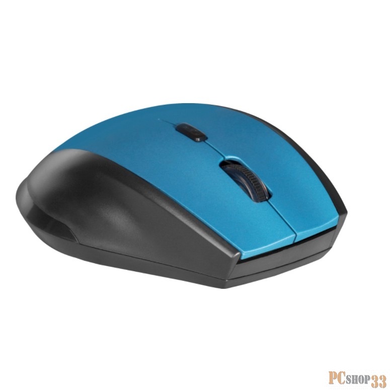 Мышь Defender Accura MM-365 синий {Беспроводная оптическая мышь, 6 кнопок, 800-1600 dpi} 52366