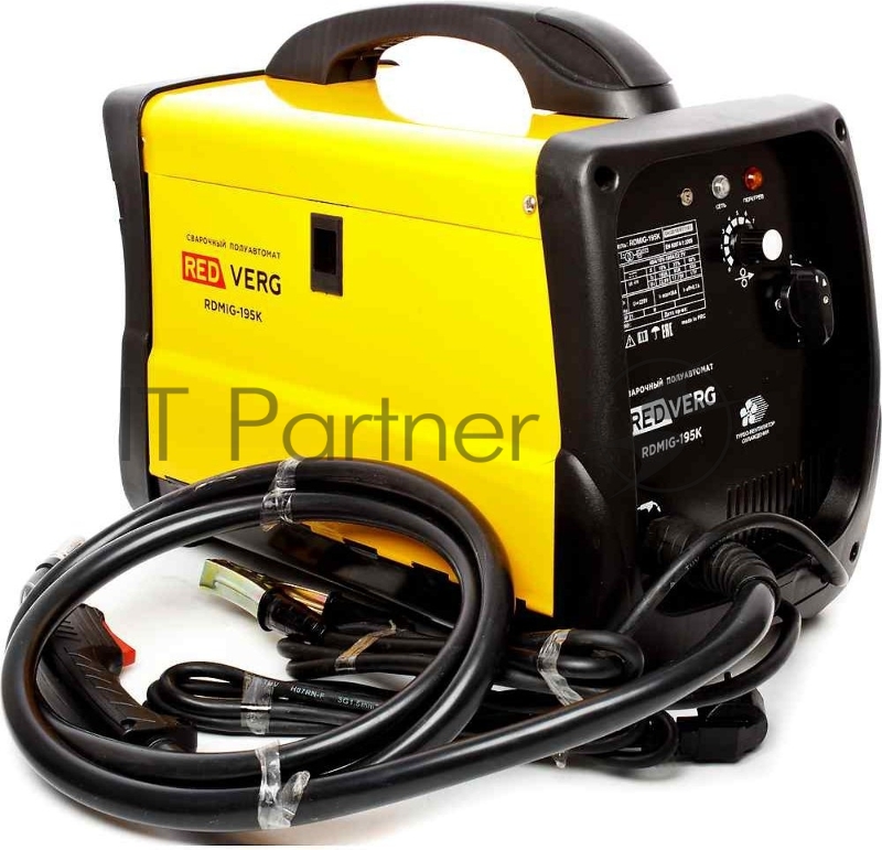 Сварочный аппарат RDMIG-195K. Мощность 6.2 кВА,220-240/50Гц