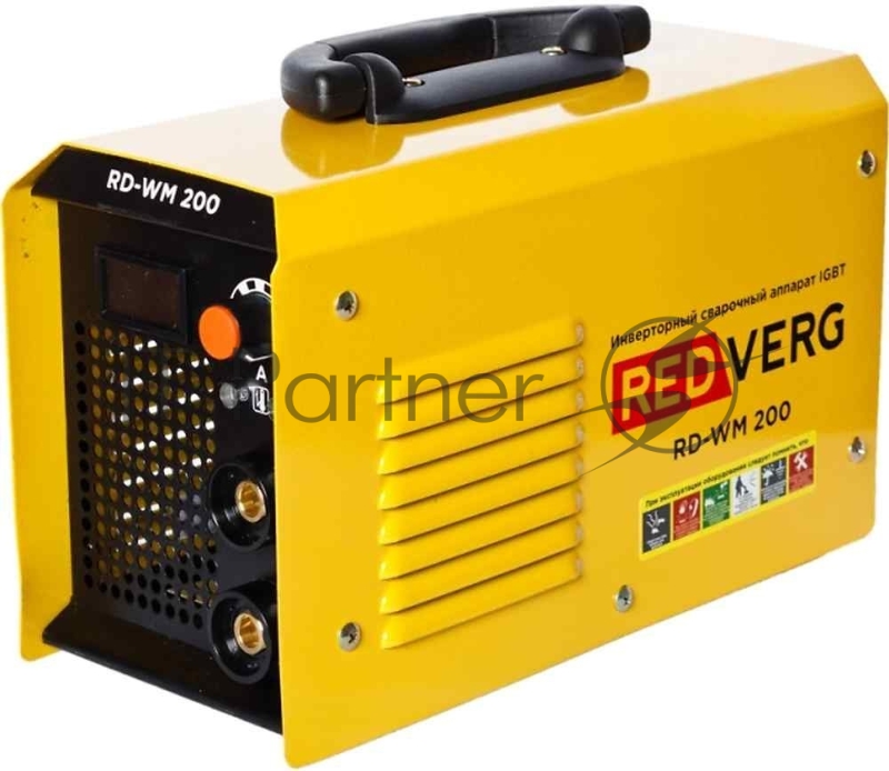 Сварочный аппарат RD-WM 200. 220В/50Гц 7,0кВА Сварочный ток: 20-200АПВ: 40%-200