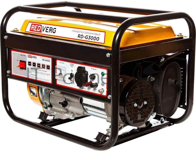 Генератор бензиновый RD-G3000. 7,0л.с 208куб.см GM170F запуск- ручной бак- 15л