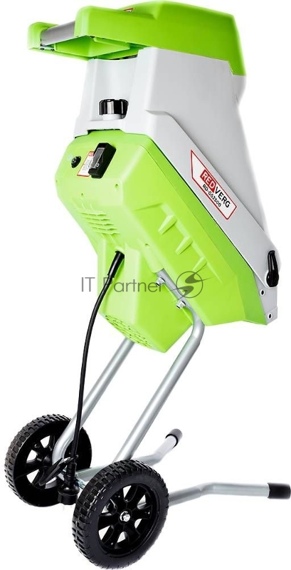 Садовый измельчитель RD-GS2500. 2500Вт 4100 об/мин макс. диаметр веток -45мм вес-11 кг.