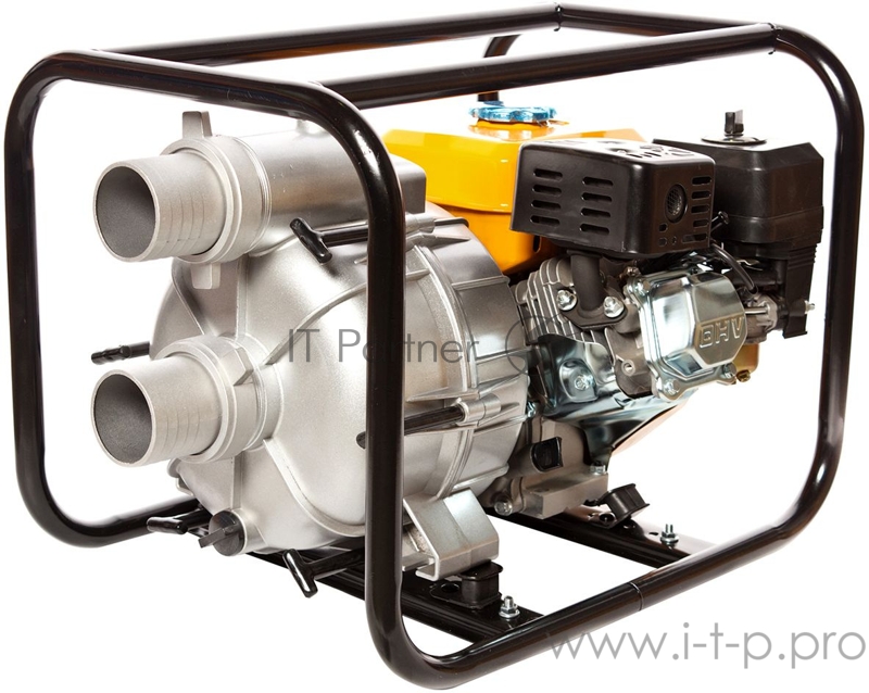 Мотопомпа RD-DWP80L. Для грязной воды 6,5 л.с, 196 куб.см двигатель GM168F-1 45 куб.м/ч напор-25м