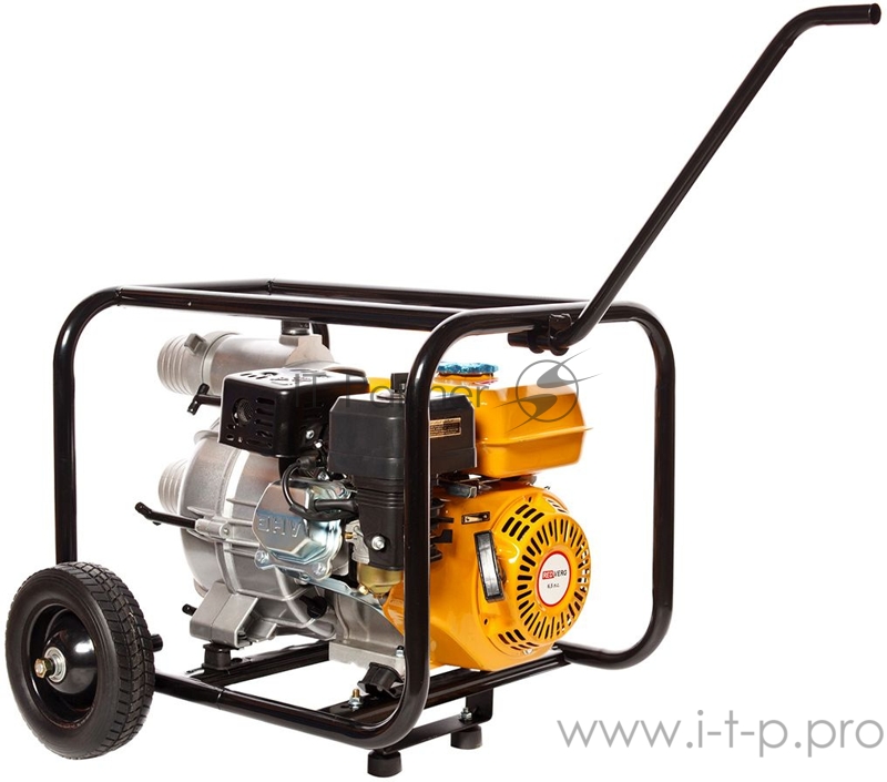 Мотопомпа RD-DWP80. Для грязной воды 6,5 л.с, 196 куб.см двигатель GM168F-1 45 куб.м/ч напор-25м