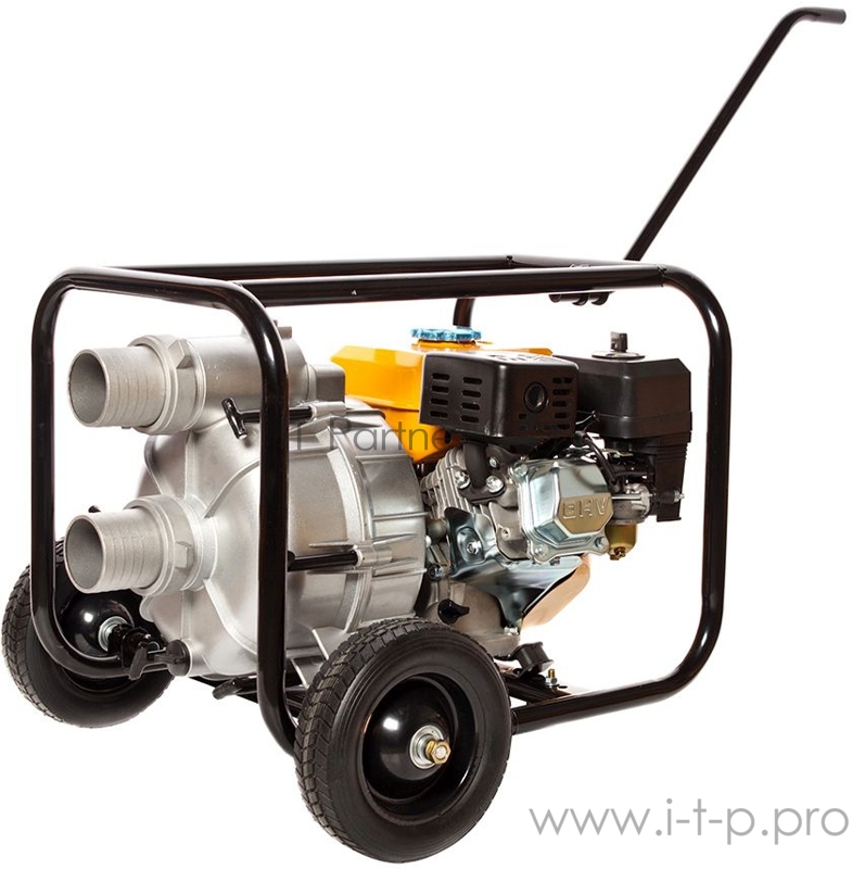 Мотопомпа RD-DWP80. Для грязной воды 6,5 л.с, 196 куб.см двигатель GM168F-1 45 куб.м/ч напор-25м