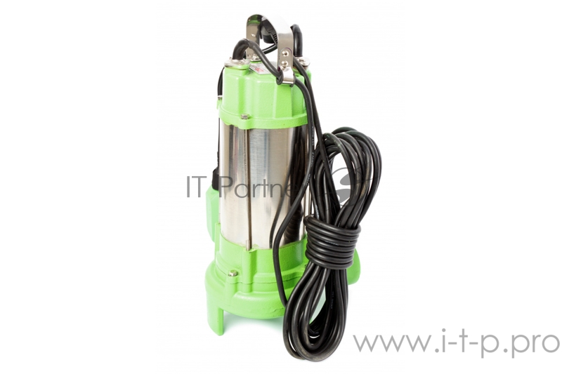 Насос дренажный RD-DP1100/35CI. 220В/50Гц 1100Вт 19куб.м/ч. напор-9,5м погружение в воду- до 8м тв. частицы- до 35мм корпус- н