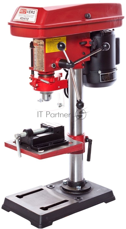 Станок сверлильный RD-4113. 350Вт,620-3140 об/мин,ход 50 мм,ф13, 20 кг