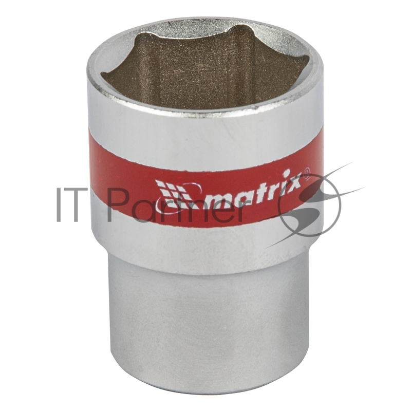 Головка MATRIX 13121 торцевая 21мм 6-гранная crv под квадрат 1/2 хромированная