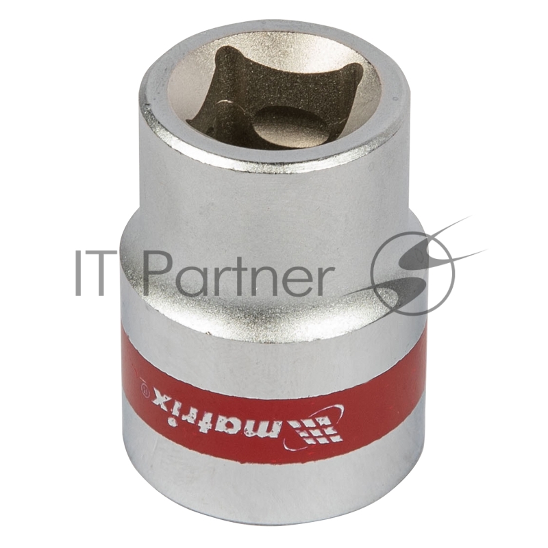 Головка MATRIX 13121 торцевая 21мм 6-гранная crv под квадрат 1/2 хромированная