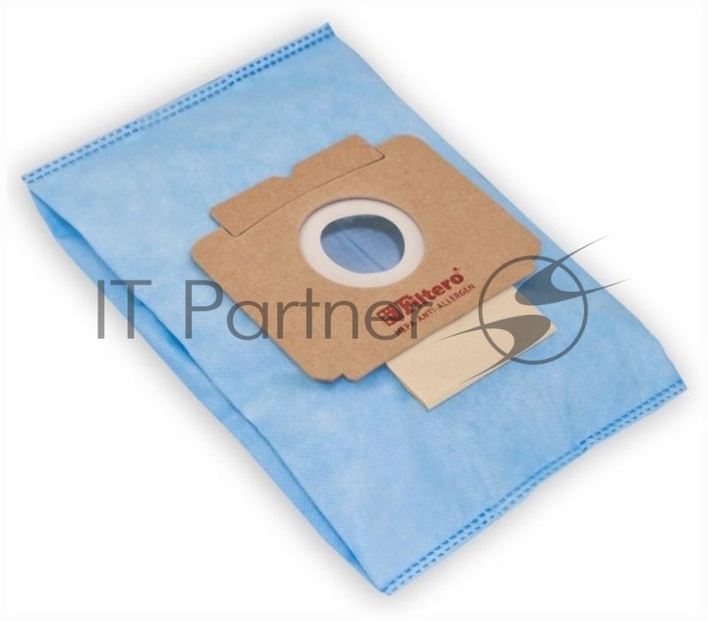 Мешок-пылесборник Экстра FILTERO ELX-02 (4) из синтетического микроволокна MicroFib с антибактер. пропиткой Anti-Bac