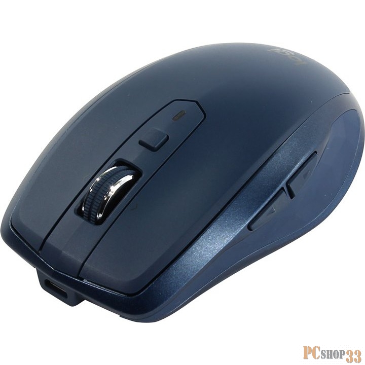 Оптическая мышь Logitech MX Anywhere 2S 910-005154, беспров., 5кн.+скр., синий (USB, Bluetooth)