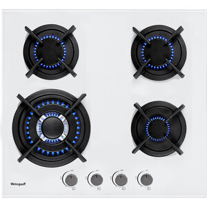 Газовая варочная поверхность Weissgauff HGG 640 WG белый