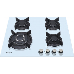 Газовая варочная поверхность Weissgauff HGG 640 WG белый