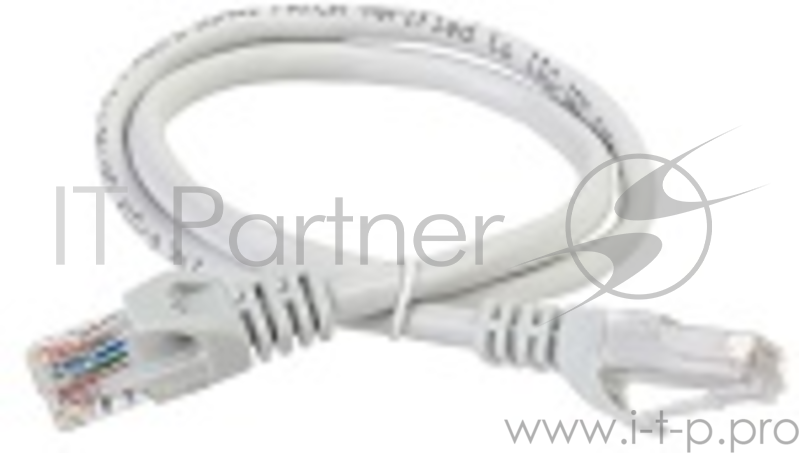 Патч-корды, Патч-панели ITK PC01-C5EU-1M5 Коммутационный шнур (патч-корд), кат.5Е UTP, 1,5м, серый
